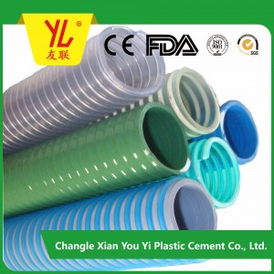 Medium duty discharge and suction hoses